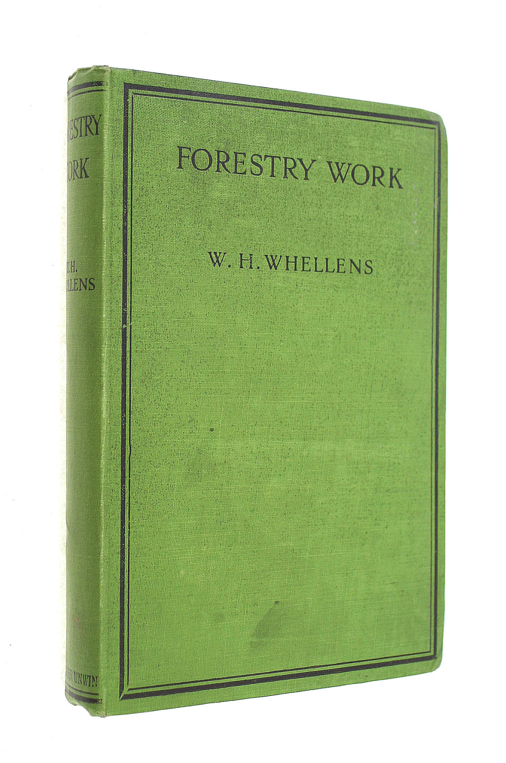 WHELLENS, W. H. - Forestry Work