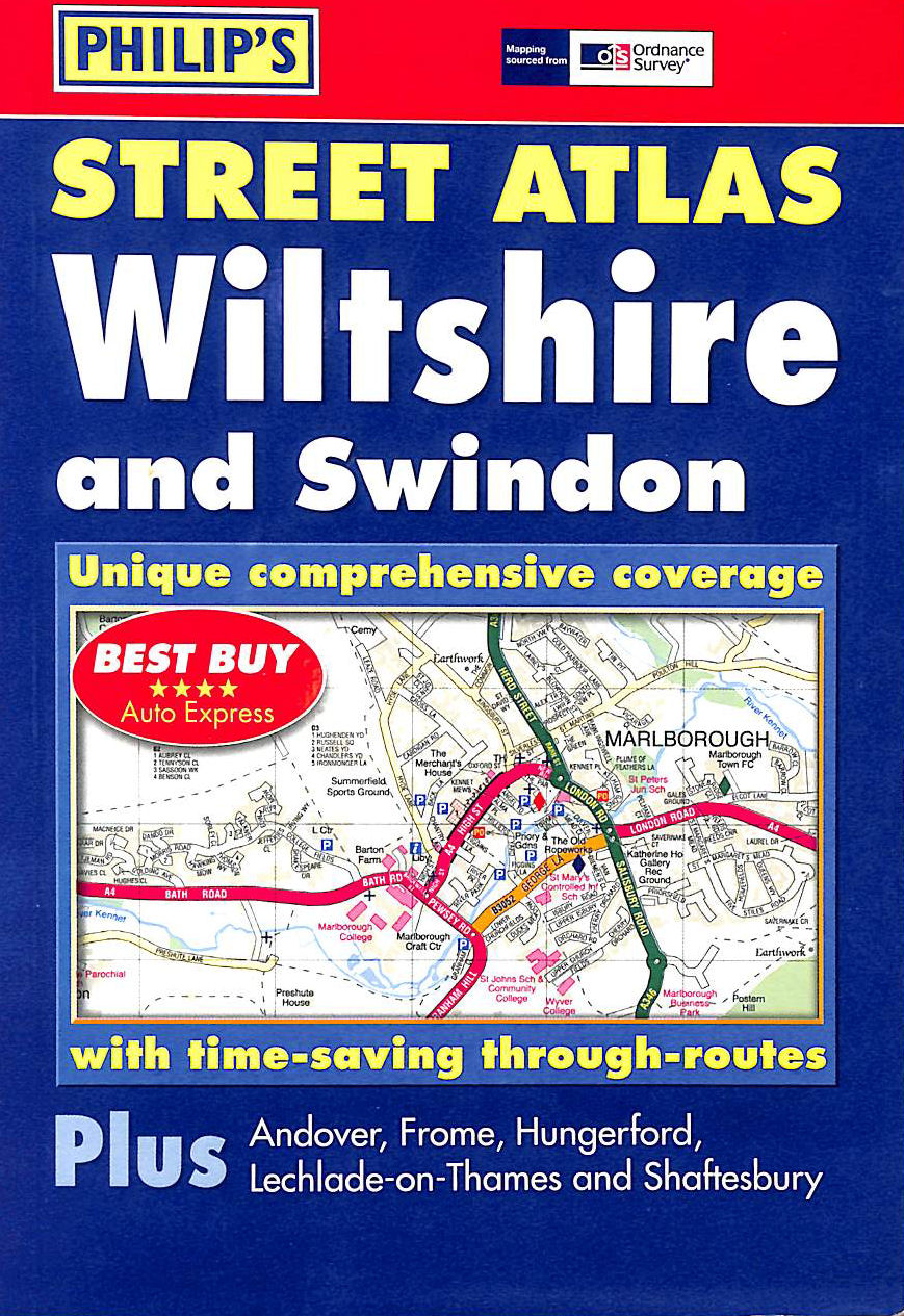 VARIOUS - Philip's Street Atlas Wiltshire and Swindon: Pocket Edition