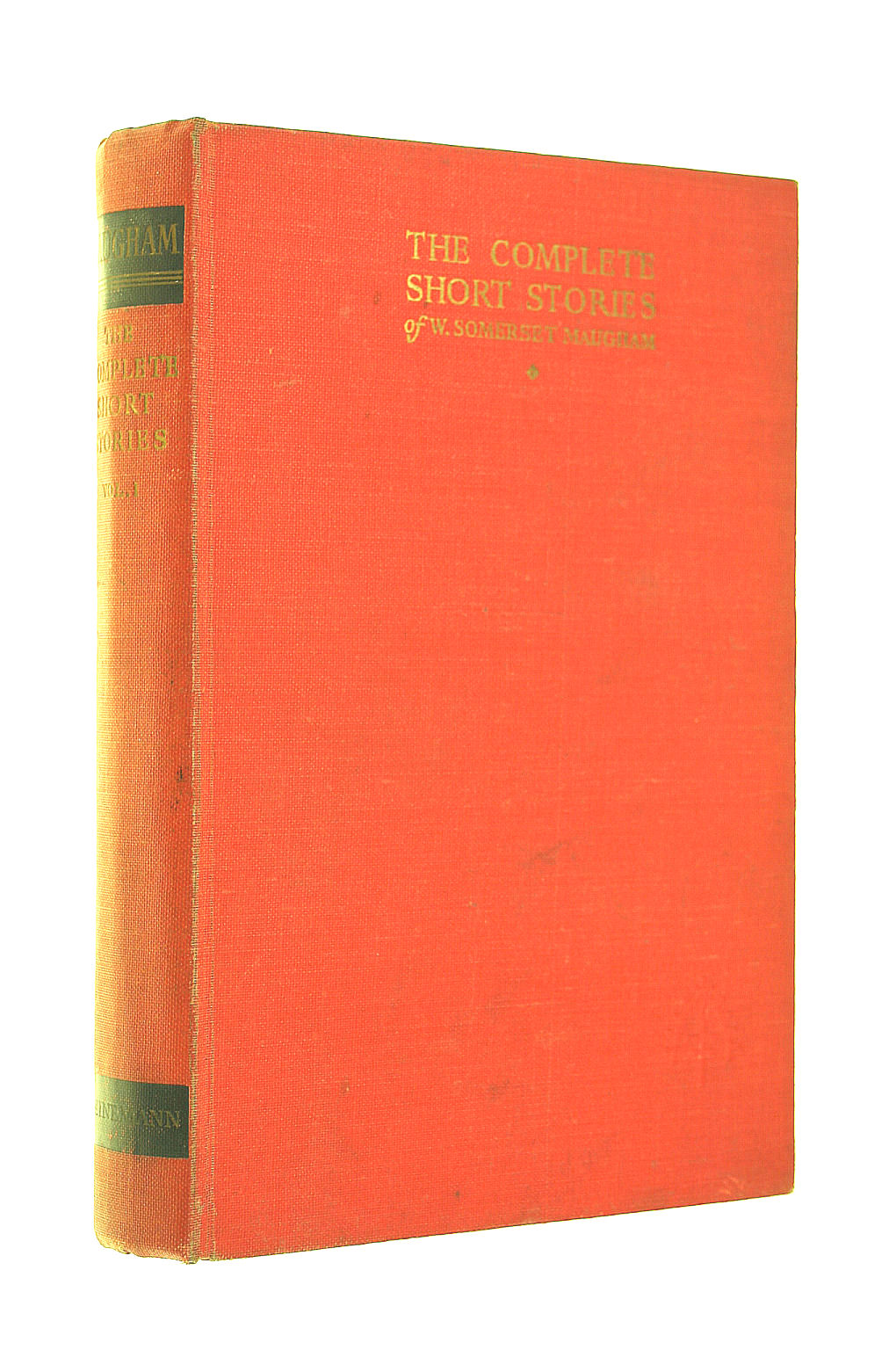 SOMERSET MAUGHAM, W. - The Complete Short Stories: Volume 1