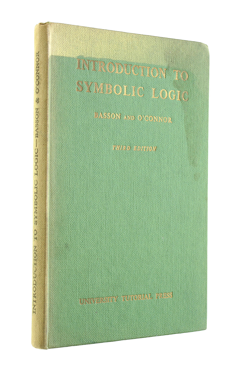 BASSON, A. H. & D. J. O'CONNOR. - Introduction To Symbolic Logic.