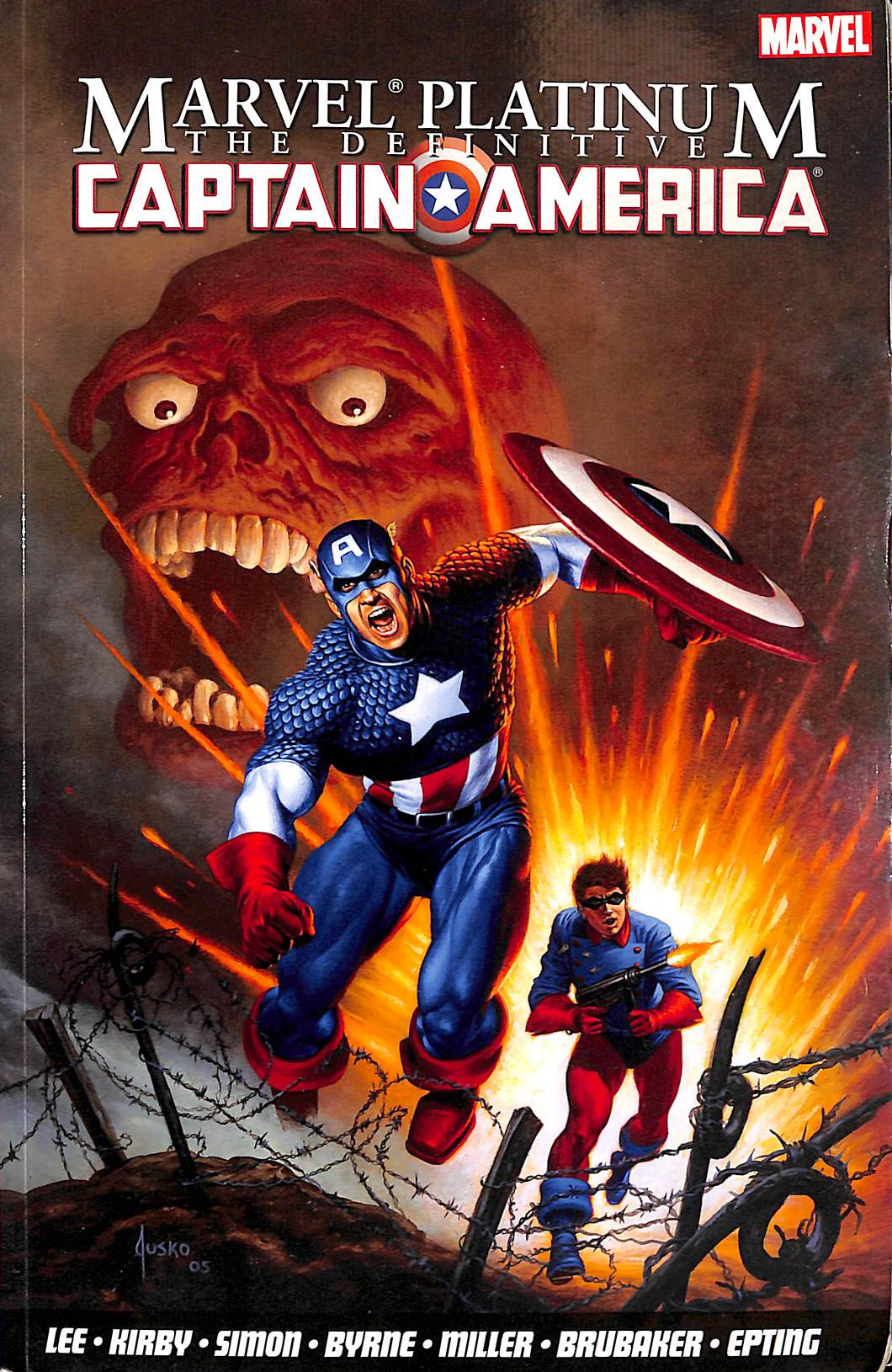 STAN LEE, JACK KIRBY - Marvel Platinum: The Definitive Captain America