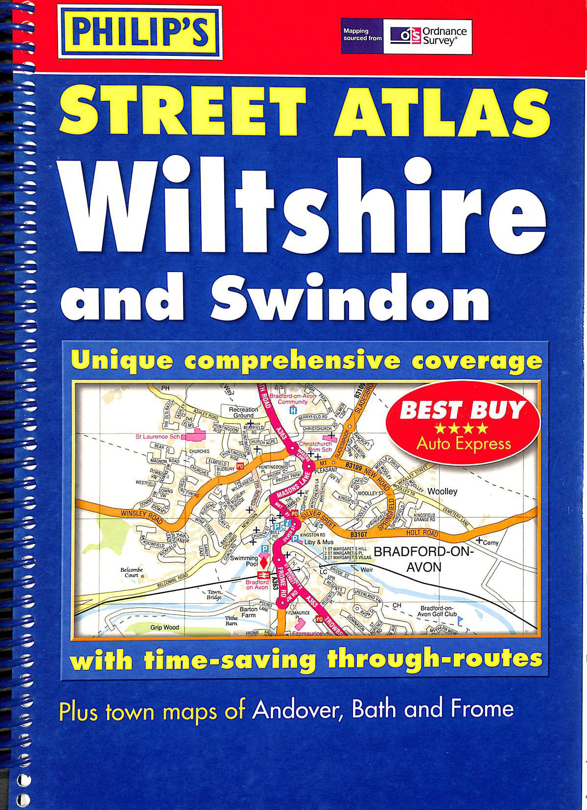 ANON - Street Atlas Wiltshire: The Definitive Wiltshire Atlas