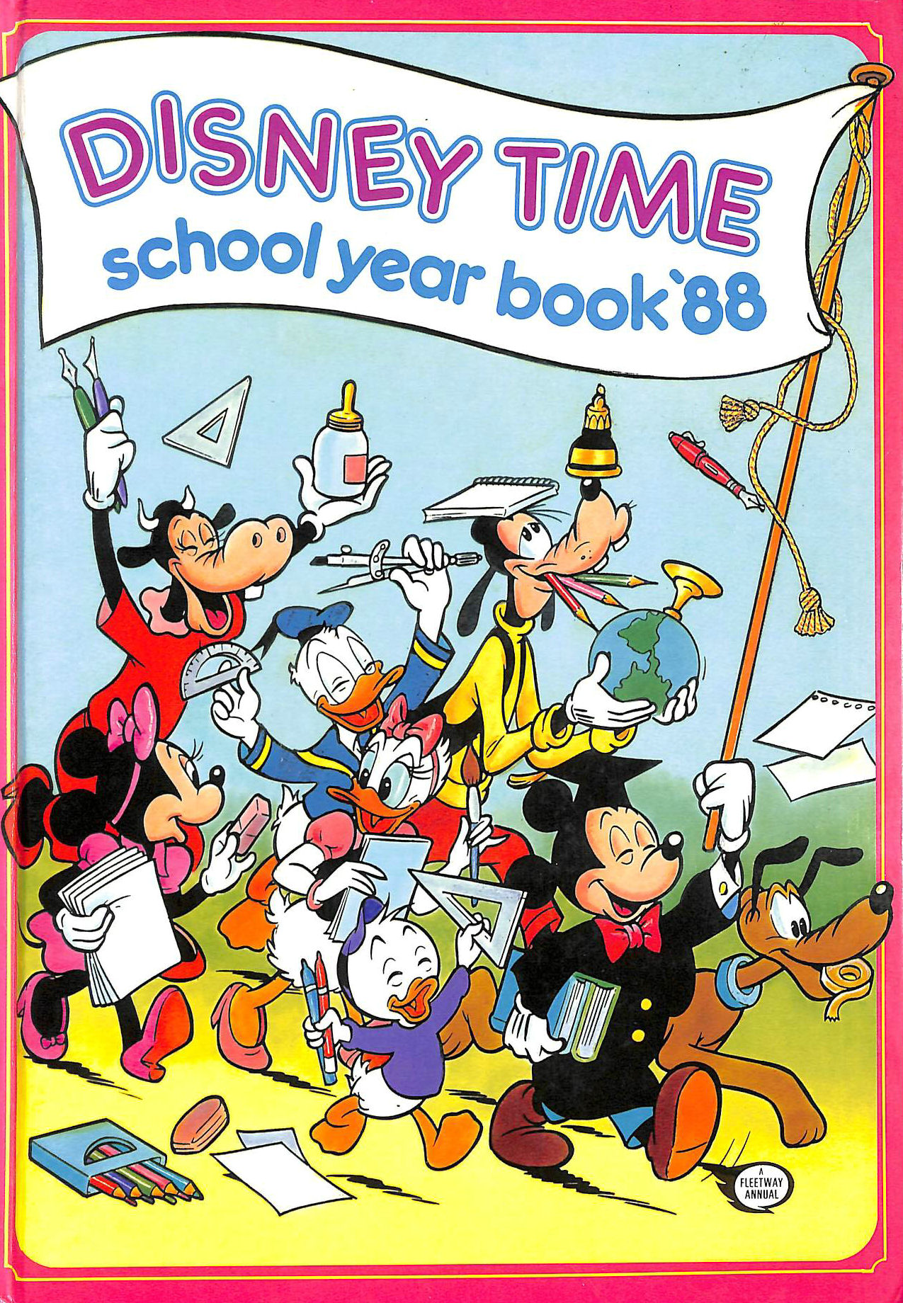 NO STATED AUTHOR - Disney Time School Year Book 1988