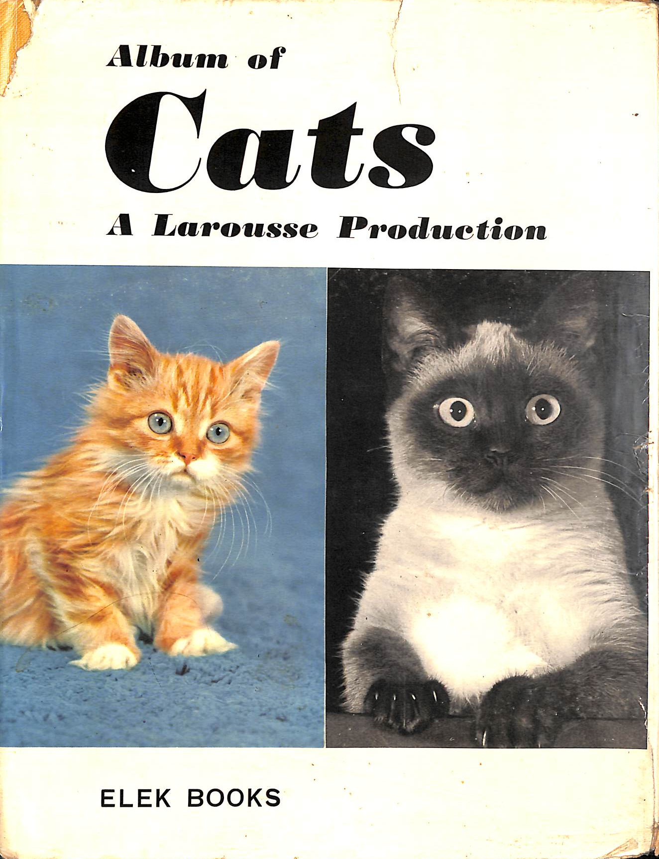 MARCELLE ADAM - Album Of Cats: A Larousse Production
