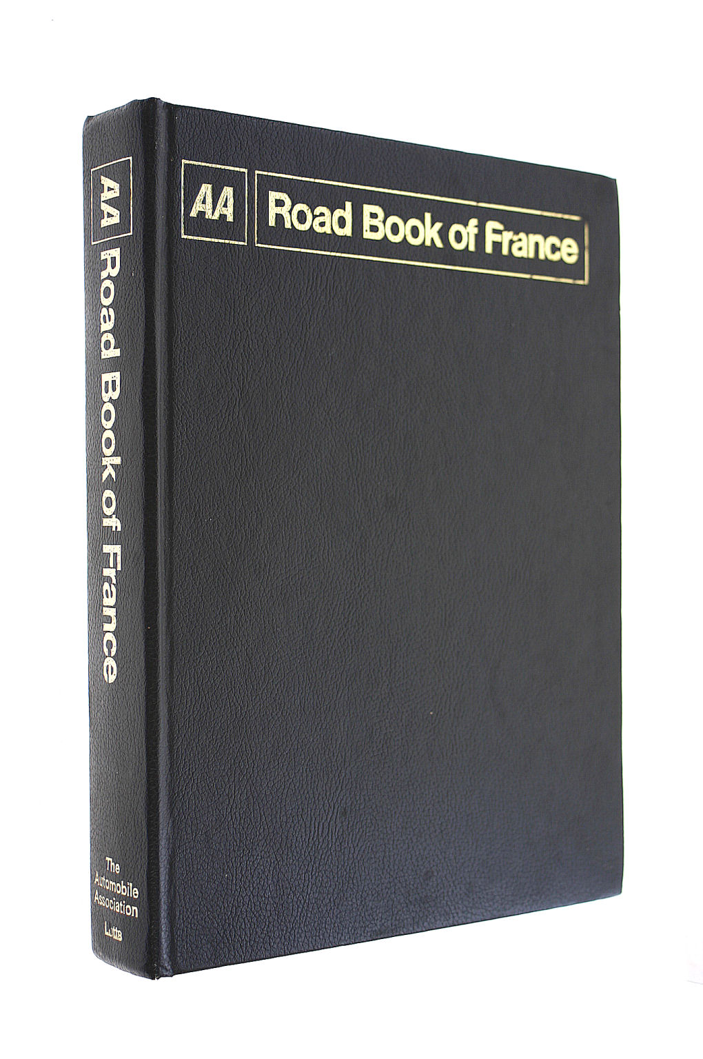 AA - AA Road Book of France with gazetteer itineraries, maps and town plans