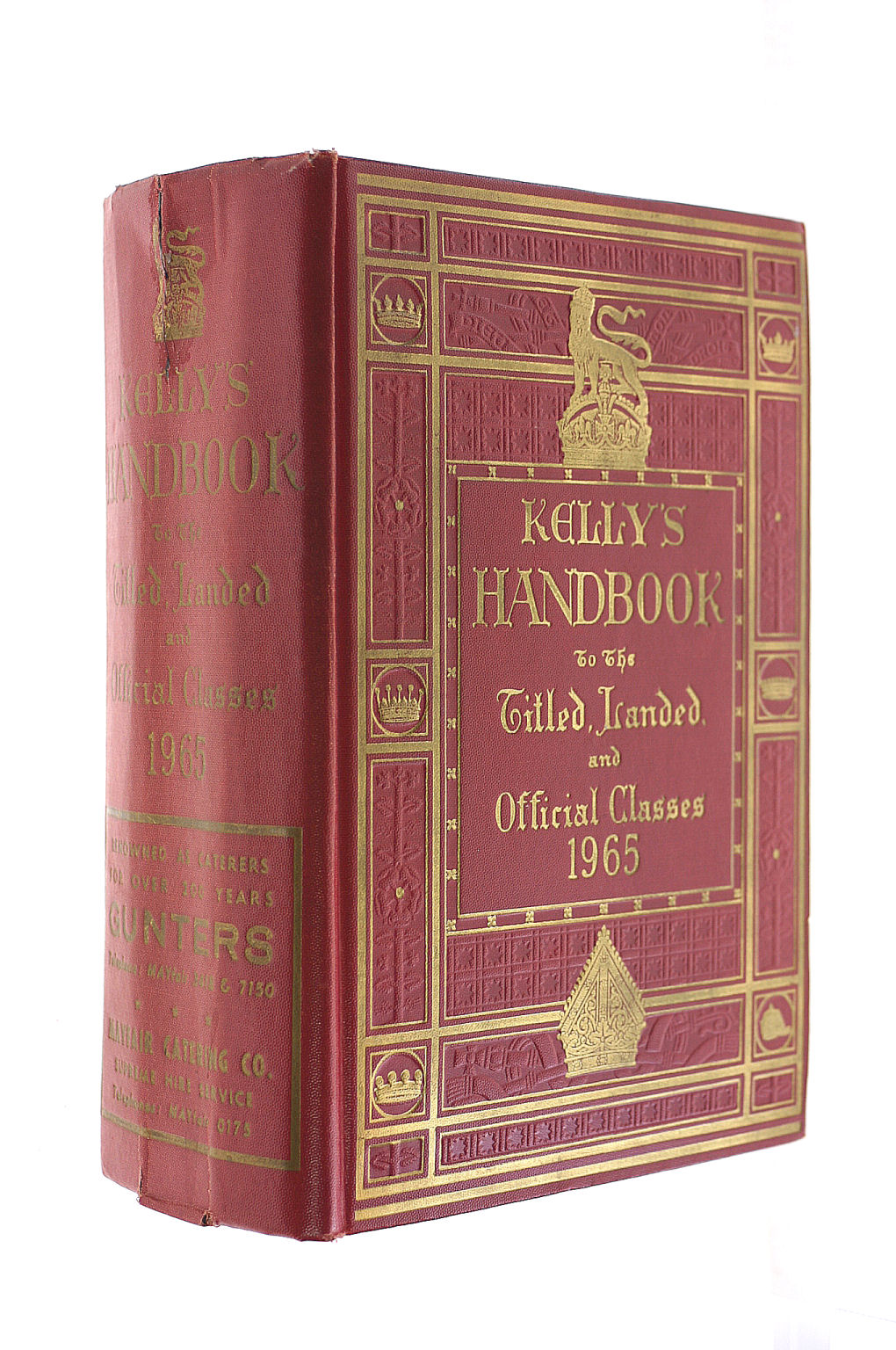 ANON - Kelly's Handbook to the Titled, Landed and Official Classes. 1965