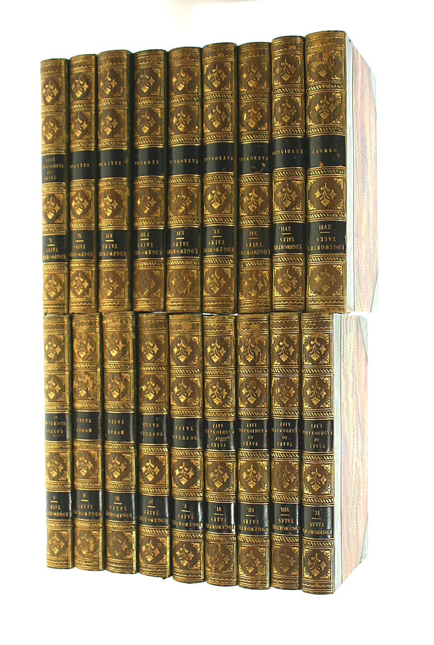 MARIA EDGEWORTH - Tales and Novels by Maria Edgeworth in 18 Volumes